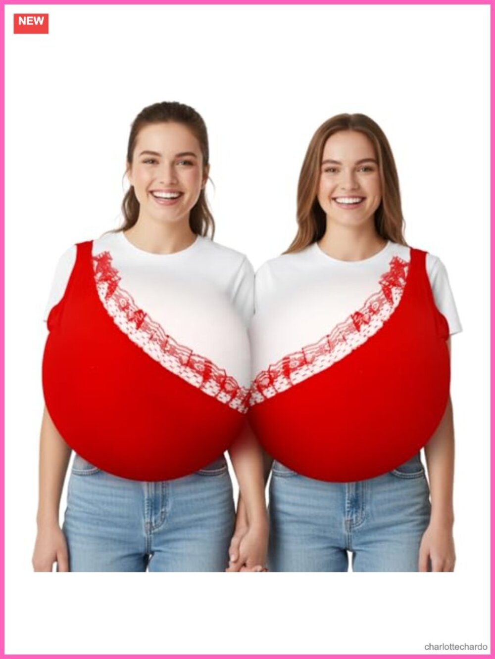 2 Pc Funny Halloween Costume Big Bikini Babe Adult Inflatable